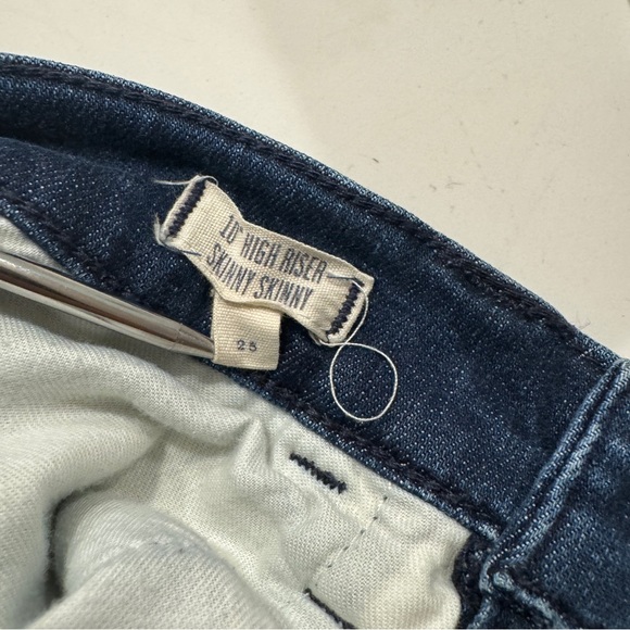 Madewell 10” high rise skinny stretch blue jeans - Picture 10 of 13